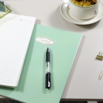 Quanerba A4 Wirebound Notebook 3 Pack Spiral Lined Paper, Exercise Campus notebook-120 Pages/60 Sheets 8.5 x 11 Inches (21 x 28 cm), White Blue Green - Image 3