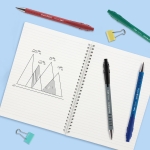 Paper Mate Flexgrip Ultra Retractable Ballpoint Pens | Medium Point (1.0mm) | Black | 5 Count - Image 4