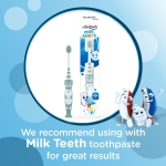 Aquafresh Milk Teeth Baby Toothbrush, Specially Designed for Children aged 0-2 by Dental Experts, Toddler Toothbrush in Plastic-free Packaging, Extra Soft Bristles - Assorted (Random) Color - Image 4
