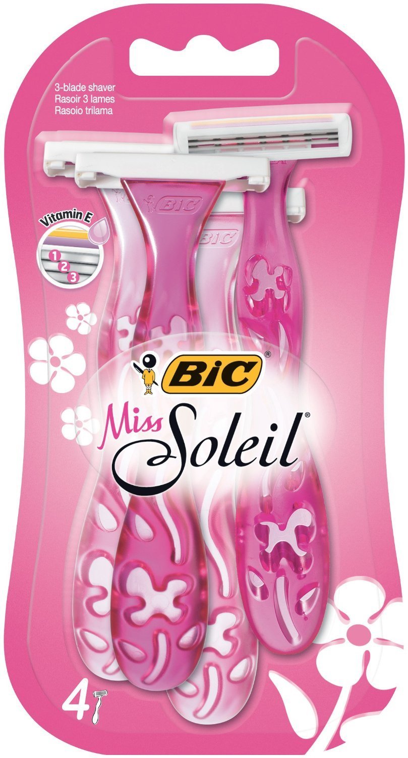 BIC Miss Soleil Disposable Women's Razors, 4 each
