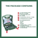 Bosch 50-Pieces X-Line Titanium Drill and Screwdriver Bit Set (for Wood, Masonry and Metal, Accessories Drills) - Image 6