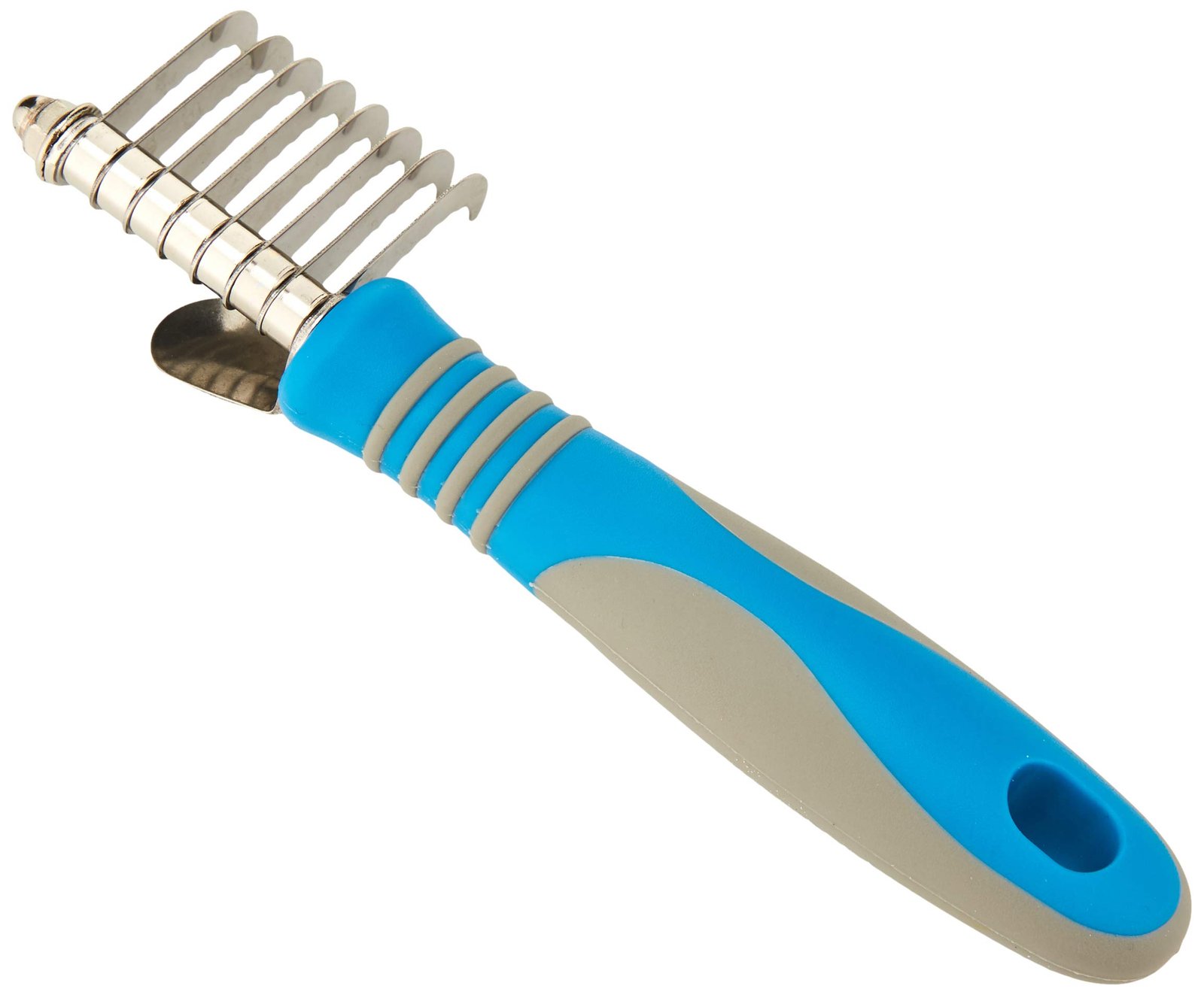 Ancol Ergo Maxi Knot Buster - Blue Grooming Tool for Dogs and Cats - Sharp Blades for Cutting Tough Knots and Tangles - Removes Dead Hair and Promotes Glossy Coat