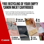 Canon Ink & Paper Multipack - PG-545/CL-546 Genuine Printer Ink Cartridges 2 Pack (1 x Black, 1 x Colour) & 4x6 Photo Paper (50 x Sheets) - Image 2