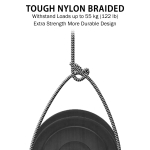 Lightning iPhone Charger Cable, iSOUL 15CM Short Braided USB Cord for iPhone 13/12/11/Pro/XS/Max/XR/X/10/8/7/6s Plus, iPad Air/Pro/Mini, iPod [Ultra Fast Sync & Charging] - Image 4