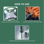 Bosch 50-Pieces X-Line Titanium Drill and Screwdriver Bit Set (for Wood, Masonry and Metal, Accessories Drills) - Image 3