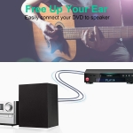 NC XQIN RCA Cables 3 M, RCA Cable RCA Audio Cable [Hi-Fi Sound,Dual Shielded] 2RCA Male to 2RCA Male Stereo Audio Cable for Home Theater, HDTV, Amplifiers, Hi-Fi Systems, Car Audio - Image 4