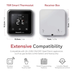 Honeywell Home T6R-HW Wireless Smart Thermostat with Hot water control — WiFi App-Enabled to Save Money and Improve Efficiency — Compatible with Apple HomeKit, Google Home, Amazon Alexa and and IFTTT - Image 4