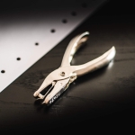 Single Hole Punch - 6MM Silver – Office Stationery Essential - High Performance Stationary with Multiple Sheet Capacity for Paper and Card Gift Tag Puncher – By TRIXES - Image 3