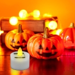 Hugsweet Solar Candles Outdoor Waterproof - Reusable LED Candle Flameless Flicker - Fake Candles for Outdoor Use, Waterproof Dusk to Dawn Lighting Sensor for Party Home Decorations - Image 4