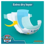 Pampers Baby-Dry Paw Patrol Edition Size 6, 164 Nappies, 13kg - 18kg, Monthly Pack, with A Stop & Protect Pocket to Help Prevent Leaks at The Back - Image 4