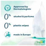 Pampers Harmonie New Baby Wipes Plastic Free 9 Packs of 46 Wipes, 414 Baby Wet Wipes, Help Restore Natural Skin pH - Image 6