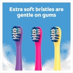 Colgate Kids Battery Batman Extra Soft Bristles Toothbrush, 3+ Years, with Sonic Vibrating Bristles to Remove More Plaque and Slim Easy to Hold Handles - Image 5