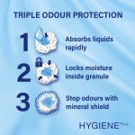 CATSAN - Hygiene Plus Non-Clumping Adult Cat Litter and Kitten Litter - 20L - 100% Natural and Absorbent - Image 7