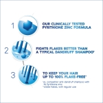 Head and Shoulders Classic Clean 2-in-1 Anti-Dandruff Shampoo + Conditioner 8.45 Fl Oz - Image 4