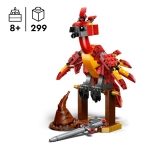 LEGO Harry Potter Fawkes: Dumbledore’s Phoenix Toy – Play & Display Bird Figure – Incl. Sorting Hat & Sword of Gryffindor – Birthday Gift for 8+ Year Old Girls & Boys - 76448 - Image 10