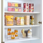 iDesign Tea Caddy for Tea Bags, Multi-Compartment Tea Box with Lid for Cupboards and Countertops, Made from Plastic, Kitchen Storage and Organisation, Transparent, 12.59" x 6.23" x 4.57" - Image 3