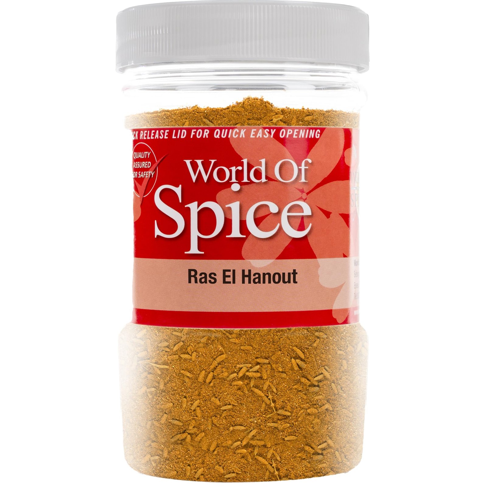 World of Spice Ras El Hanout Moroccan Spice Mix 400g Spice Jar for Cooking – Premium Ras El Hanout Spice Blend - Tagine Spices, Couscous, Grilled Meats Gourmet Spices and Seasonings Spices Jar