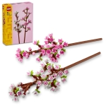 LEGO Botanicals Cherry Blossoms Toy - Faux Flowers Building Set - Desk Decoration or Floral Home Decor - Nature Gift for 8+ Year Old Girls & Teens - 40725