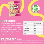Swizzels Squashies Sweets - Rhubarb and Custard Flavour Squashies - Single Pack 140g - Image 7