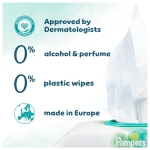 Pampers Harmonie Aqua Baby Wipes Plastic Free 9 Packs of 48 Wipes, 432 Baby Wet Wipes, Help restore natural skin pH, Delicate lotion with 99 percent water - Image 4