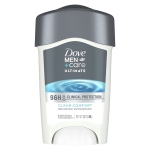 DOVE MEN + CARE Clinical Protection Antiperspirant Clean Comfort Stick for Men 96-Hour Sweat and Odor Protection Clinical Strength Antiperspirant with 1/4 Moisturizing Cream 1.7 oz