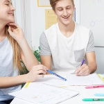 Paper Mate InkJoy Gel Pens | Medium Point (0.7mm) | Dark Blue Ink | 12 Count - Image 5