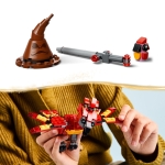 LEGO Harry Potter Fawkes: Dumbledore’s Phoenix Toy – Play & Display Bird Figure – Incl. Sorting Hat & Sword of Gryffindor – Birthday Gift for 8+ Year Old Girls & Boys - 76448 - Image 7