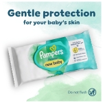 Pampers Harmonie New Baby Wipes Plastic Free 9 Packs of 46 Wipes, 414 Baby Wet Wipes, Help Restore Natural Skin pH - Image 8