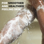 DOVE MEN + CARE Body and Face Scrub Charcoal + Clay Body Wash for Men with 24-Hour Nourishing Micromoisture Technology 30 oz - Image 4