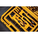 DEWALT Drive Socket Set for Mechanics, Black Chrome Polish, 184-Piece (DWMT45184) - Image 3
