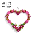 LEGO Heart Ornament Toy - Kids' Arts & Crafts Kit incl. a Display Model with Flowers, Leaves & Smaller Hearts - Birthday Gift for 9+ Year Old Girls & Boys - 40638 - Image 8