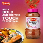 Schwartz Blackened Cajun Seasoning, Expertly Blended with Chilli Powder, Herbs and Spices, Smoky and Peppery Flavour, Versatile Ingredient, 550g - Image 9