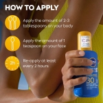NIVEA SUN Protect & Moisture Sun Spray SPF 30 (200 ml), Moisturising Suncream Spray with SPF 30, Advanced Sunscreen Providing Immediate UVA + UVB Protection, Fast-Absorbing No White Cast Formula - Image 5