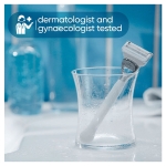 Gillette Venus For Pubic Hair & Skin Women's Razor, 2 Blade Refills and 2in1 Shave Gel and Cleanser 190ml - Image 6