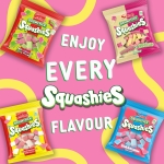 Swizzels Squashies Sweets - Rhubarb and Custard Flavour Squashies - Single Pack 140g - Image 3