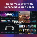 Lenovo Legion Go S Gaming Console | 8 Inches WUXGA Touch Display | 120Hz | AMD Ryzen Z2 Go | 16GB RAM | 512GB SSD | Windows 11 | Glacier White - Image 3