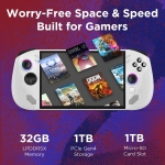 Lenovo Legion Go S Gaming Console | 8 Inches WUXGA Touch Display | 120Hz | AMD Ryzen Z2 Go | 16GB RAM | 512GB SSD | Windows 11 | Glacier White - Image 5
